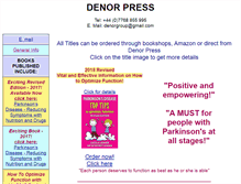 Tablet Screenshot of denorpress.com